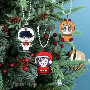 원트 작전명 순정 크리스마스 오너먼트 키링 3종