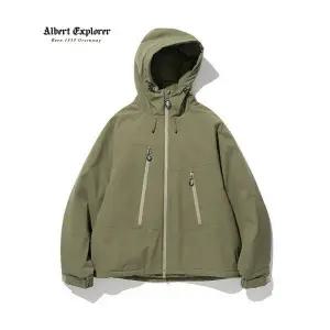 [유니폼브릿지]pt zip hood parka olive green