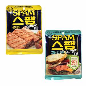 CJ제일제당 스팸 싱글 80g (클래식,라이트) 30개 묶음