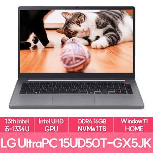 LG전자 울트라PC 15UD50T-GX5JK 13세대 인텔i5 램8G+8G추가 NVMe1TB교체 WIN11 가성비 노트북 추천 EU
