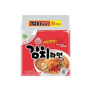 [오뚜기][T] 오뚜기 김치라면 40봉