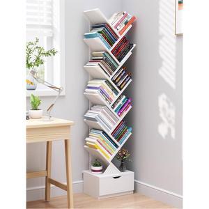 북트리 북타워 책꽂이 책장 화이트 북트자동차 수납장 선반 코너 우드 카페