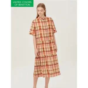 [베네통]체크 원피스 BAOPE1431_P397508061