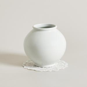 예다움 미니 달항아리 도자기 무광 1호