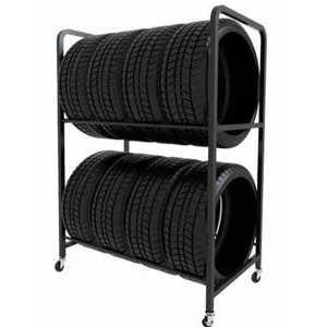 타이어 정리대 이동식 선반 거치대 진열대 보관대 랙