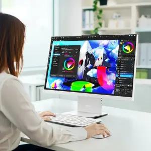 레노버 일체형PC 27IRH9 인텔 i5 32GB 1TB 올인원 데스크탑 컴퓨터 FreeDOS