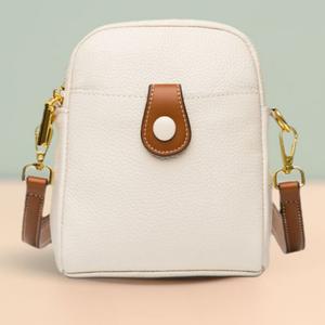 여성 소가죽 미니크로스백 포켓 수납 캐주얼 오피스 데일리 5color
