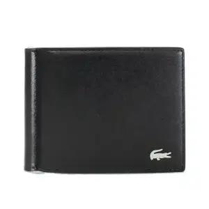 라코스테 머니클립 2단 지갑 지폐 동전 블랙 NH4404FG-000