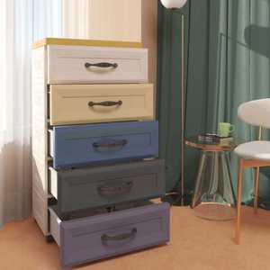 플라스틱 대형 서랍장 할인 모듈 조립식 수납정리함 5단