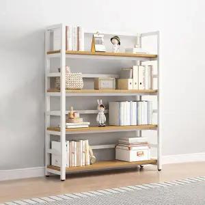 아트박스/가구느낌 리버책장 4단 600 철제 책꽂이 인테리어