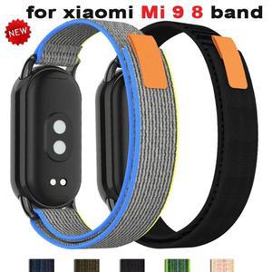 Nylon Strap For Xiaomi Mi Band 9 8 Smartwatch Wristband Replacement Trail Loop Accessories