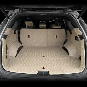 쏘렌토 4세대 MQ4 자동차 트렁크매트 퀼팅 가죽 사이드 풀커버