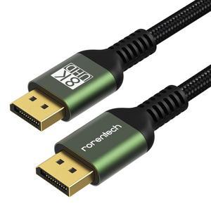 [로랜텍] 듀얼 플러스 8K V1.4 UHD 60HZ 모니터 DP케이블 2M