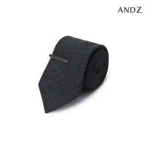 [앤드지][앤드지] 마이크로 변형 조직 올오버 패턴 그린 컬러 타이_BZD5AT1116