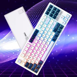 가츠 스팅87 자석축 8K 한글 PBT 우팅 래피드 트리거 매크로 단축키 조약돌 키보드