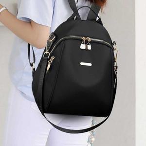 [라일리] Rly 가벼운 블랙 미니 백팩 여자 대학생 직장인 나들