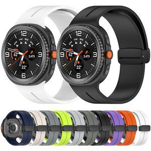 갤럭시워치8 8클래식 40mm 44mm 46mm 호환 마그네틱 D버클 스포츠 실리콘 스트랩 밴드 시계줄