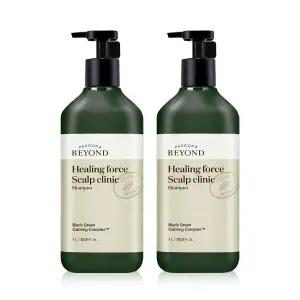 비욘드 힐링포스 스캘프 클리닉 샴푸 1L 듀오