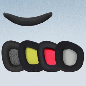 Corsair Void PRO ELITE RGB 무선 게이밍 헤드셋 이어머프 이어패드용 교체용 메모리폼 이어쿠션 커버