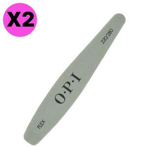 OPI 플렉스 네일 파일 케어 샌딩 블럭 그린 버퍼 2개
