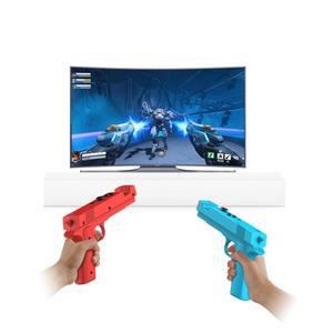 Nintendo Switch N-S/N-S OLED 액세서리용 게임 총 모양 손잡이 쉬운 설치 부모-자식 상호 작용 경험