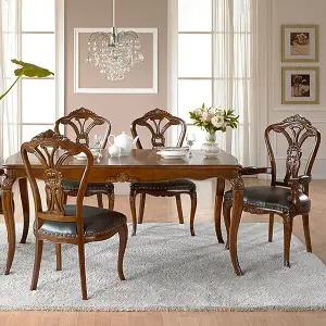 카레나 엔틱식탁 원목 4인식탁세트_CP