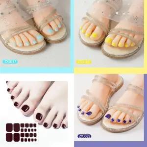 [LFMPL663_58]풋젤네일 셀프네일케어 붙이는 패티큐어