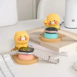 [카카오프렌즈] 춘식이 보울 스마트워치 충전 거치대 갤럭시워치/애플워치 완벽 호환