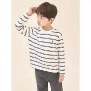 [BEANPOLE KIDS] 멀티 스트라이프 긴팔 티셔츠  아이보리 (BI5841U030)