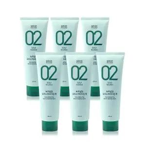 아모스 녹차실감 인텐시브 모이스처 팩 250ml 6개_B