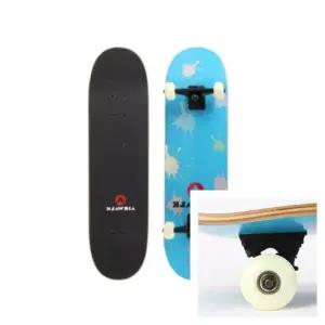 여자용 블루데일리 스케이트보드 어린이 야외 운동 보드