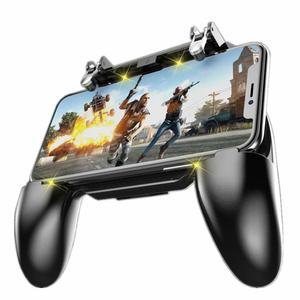 PUBG 모바일 컨트롤러용 COOBILE 게임 컨트롤러 L1R1 트리거 조이스틱 게임패드 iOS 및 Android Phone용 (W10 업데이트)