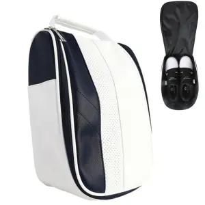 골프화 보관 가방 골프신발 주머니 손잡이 가죽 슈즈백 통기