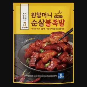 원할머니 순살불족발 2개 밀키트 야식