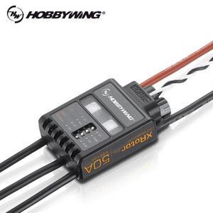 Hobbywing XRotor PRO 50A 60A ESC 4-6S LiPo 없음 BEC 멀티 로터 전용 브러시리스 전기 튜닝 내비게이션
