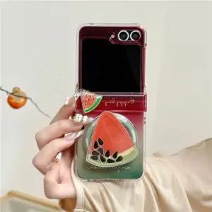 수박 스마트톡 맥세이프 호환 갤럭시 Z FLIP 제트 플립 7 6 5 4 3 케이스