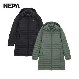 [아웃도어스/네파]네파 여성 레타 롱 다운자켓 7K82022