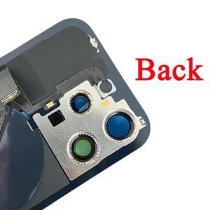 iPhone 15 Pro Max 용 후면 유리 커버 무선 플렉스 케이블이있는 케이스 도어 하우징 도구로 금속판 교체