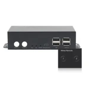 넥스트유 KVM 스위치 4K HDMI2.0 듀얼모니터 pc 추천 BNS