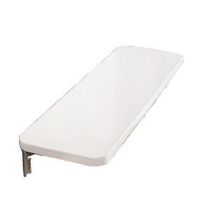벽걸이 접이식 테이블 벽선반 공간 식탁 책상 활용 랙 화이트 30X120cm 좁은 겸용 가구