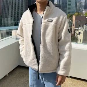 [더맨쉽] 남자 리버시블 양털 후리스 플리스 하이넥 자켓