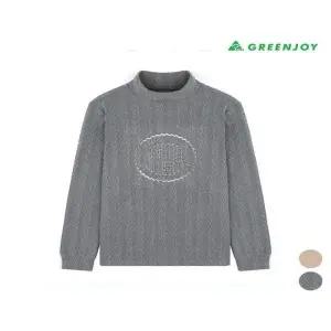 [그린조이] 세이브존07 여성 케이블 모크넥 니트 GF24KL30W4 (S41335043)