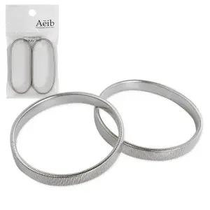 Aeib Y밴드 (실버2P 3165) 소매고정 암밴드 소매밴드