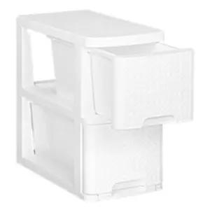 잡동사니 짐정리 흰색 플라스틱 틈새 수납장 원룸 아기짐 식품보관