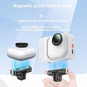 Insta360 Go Ultra 카메라용 마그네틱 퀵 릴리즈 어댑터 마운트 스탠드