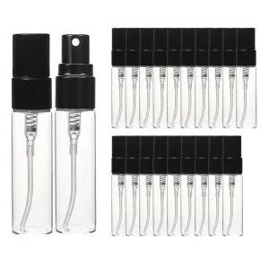 [하프클럽/]향수용기 블랙 투명 스프레이 공병 5ml 20개 알루미늄