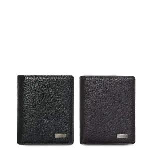 [콩심팥심]클래식한 남자 슬림 중지갑 남성 지폐 카드 반 지갑 남성반지갑