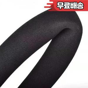 2Pcs 나비 모양 자전거 핸들 커버 세트 블랙 폼 바 그립 50cm 잔디 깎는 기계 교체