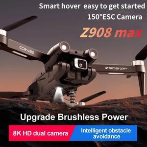 Z908Max 드론 8K 5G 전문 GPS 항공  원격 제어 고화질 듀얼 카메라 Quadcopter