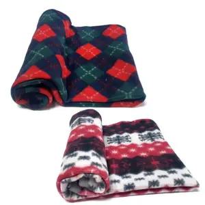 디자인 LND 선물 알파벳 개별OPP포장 구름 항공 체크 판촉 무릎 담요 항공담요 선물